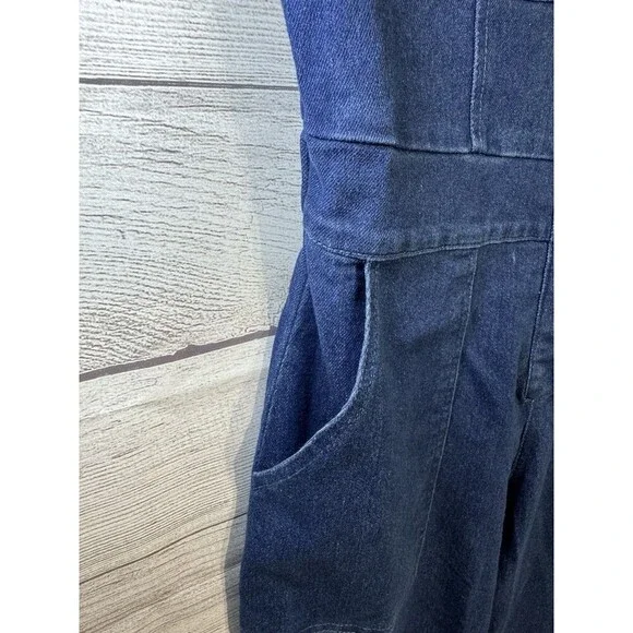 Jolie & Joy Jean Jumpsuit - Jean Wide Leg - Women's - Size: M - Picture 5 of 9